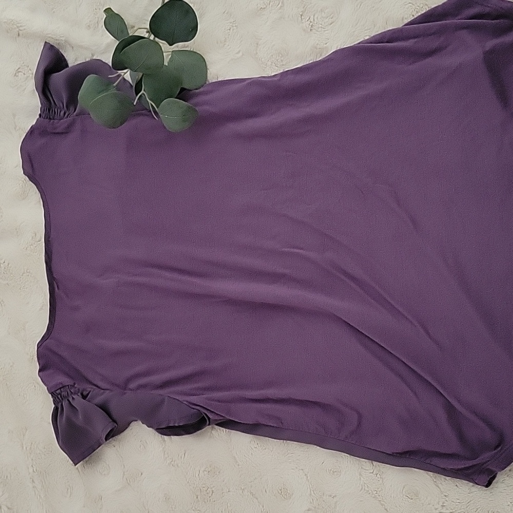 Papermoon Emani Flutter Sleeve Top - Picture 2 of 6